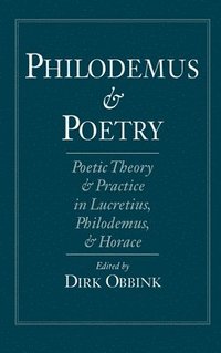 bokomslag Philodemus and Poetry