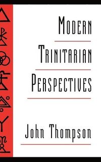 bokomslag Modern Trinitarian Perspectives
