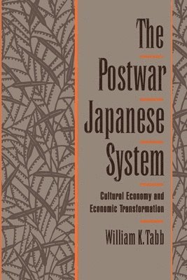 The Postwar Japanese System 1