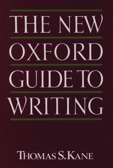 The New Oxford Guide to Writing 1