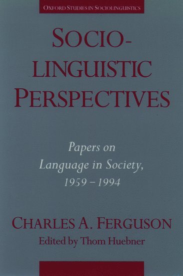 Sociolinguistic Perspectives