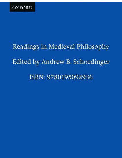 Readings in Medieval Philosophy 1