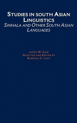 Studies in South Asian Linguistics 1