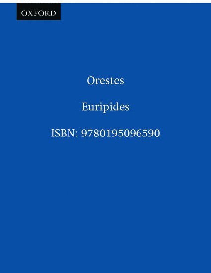 Euripides, John Peck - Orestes, Häftad