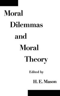 bokomslag Moral Dilemmas and Moral Theory