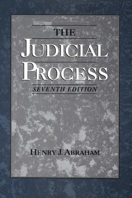 bokomslag The Judicial Process