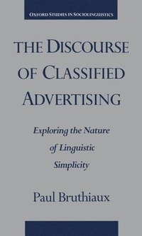 bokomslag The Discourse of Classified Advertising