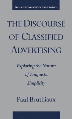 The Discourse of Classified Advertising 1