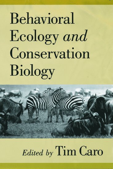 Behavioral Ecology and Conservation Biology 1