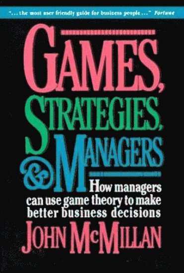 Games, Strategies, and Managers 1