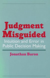 bokomslag Judgment Misguided