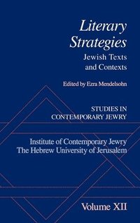 bokomslag Studies in Contemporary Jewry: XII: Literary Strategies: Jewish Texts and Contexts