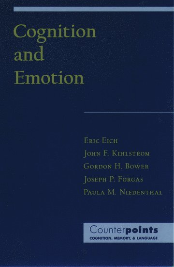 bokomslag Cognition and Emotion