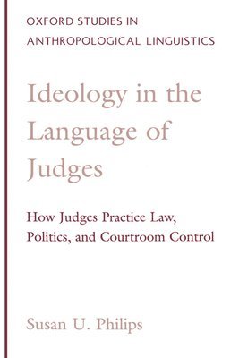 bokomslag Ideology in the Language of Judges