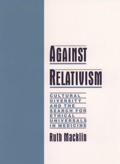 Against Relativism 1