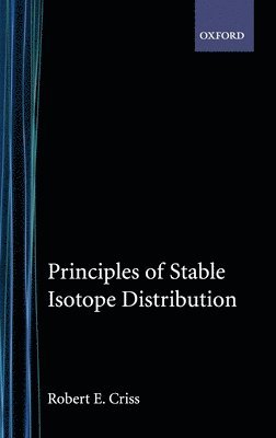 bokomslag Principles of Stable Isotope Distribution