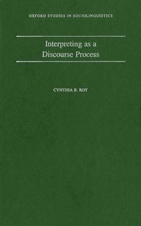 bokomslag Interpreting as a Discourse Process