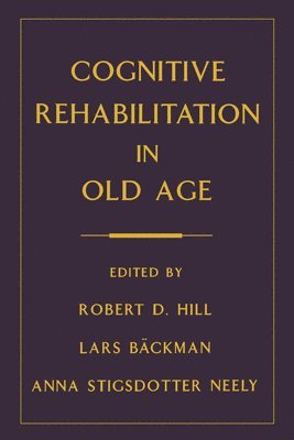 bokomslag Cognitive Rehabilitation in Old Age