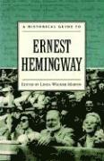 bokomslag Historical Guide to Ernest Hemingway