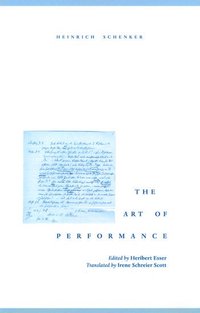 bokomslag The Art of Performance