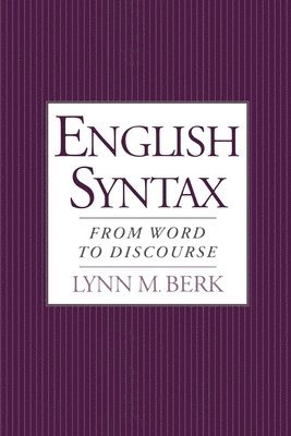 English Syntax 1