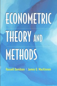 bokomslag Econometric Theory and Methods
