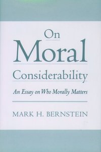 bokomslag On Moral Considerability
