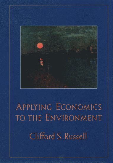 bokomslag Applying Economics to the Environment