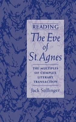 Reading The Eve of St Agnes 1