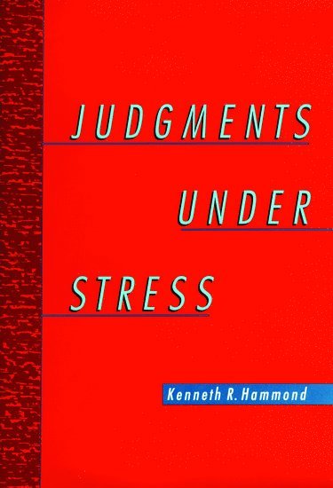 bokomslag Judgments Under Stress