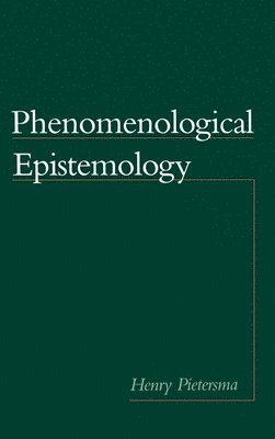 Phenomenological Epistemology 1