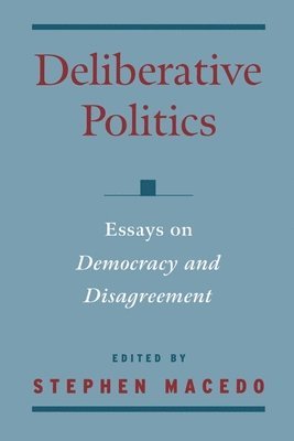 bokomslag Deliberative Politics