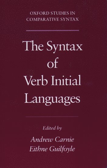 The Syntax of Verb Initial Languages