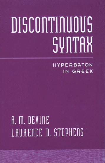 Discontinuous Syntax 1