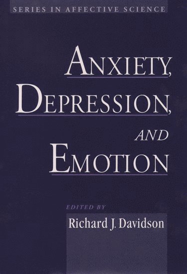 Anxiety, Depression, and Emotion 1