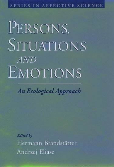 Persons, Situations, and Emotions 1