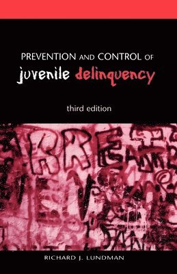 bokomslag Prevention and Control of Juvenile Delinquency