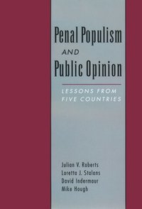 bokomslag Penal Populism and Public Opinion