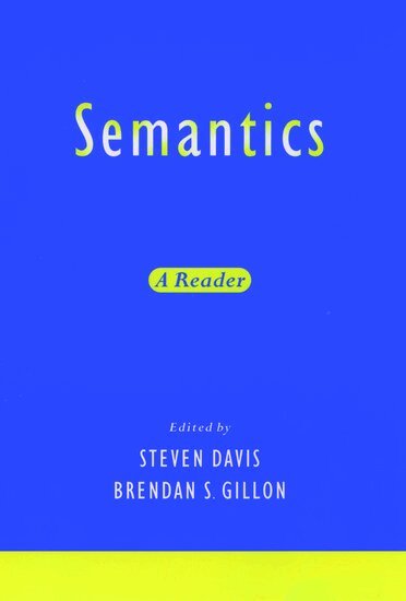 Davis, Gillon - Semantics, Häftad