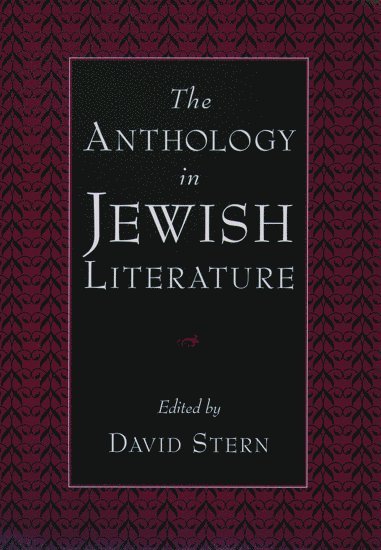 bokomslag The Anthology in Jewish Literature