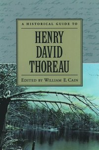 bokomslag A Historical Guide to Henry David Thoreau