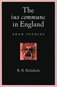 bokomslag The ius commune in England