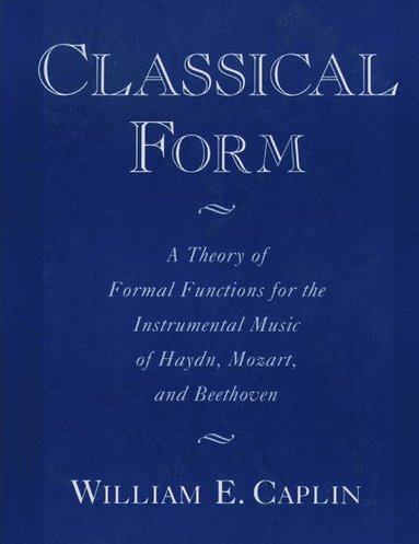 bokomslag Classical Form