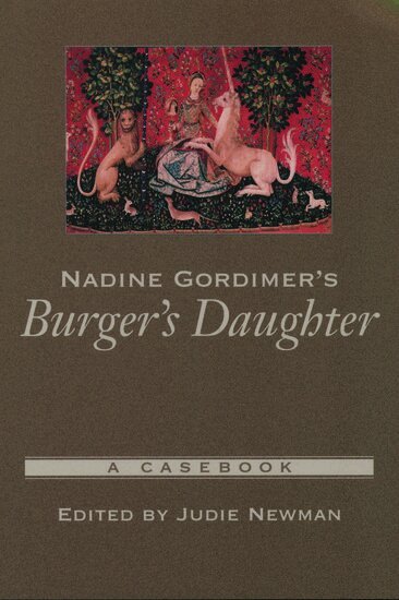 Newman, Newman - Nadine Gordimer's Burger's Daughter, Häftad