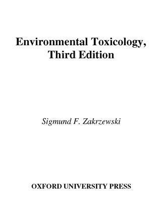 bokomslag Environmental Toxicology