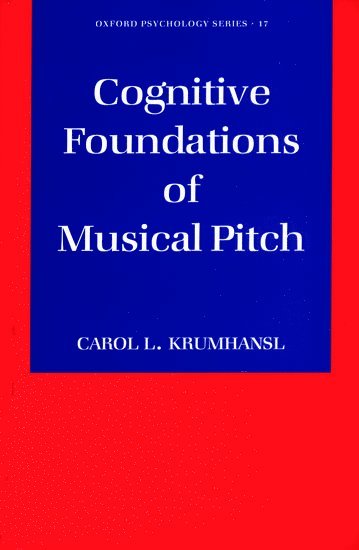 bokomslag Cognitive Foundations of Musical Pitch