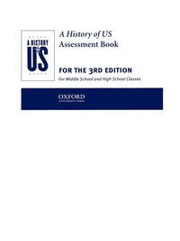 bokomslag History of US: Assessment Book: Books 1-10