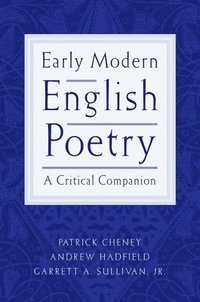 bokomslag Early Modern English Poetry