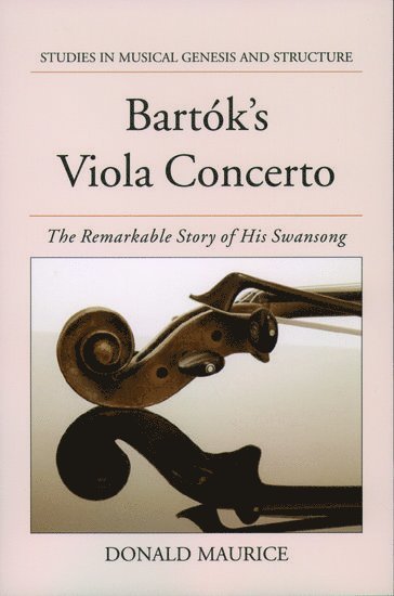 bokomslag Bartok's Viola Concerto