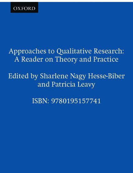 Approaches to Qualitative Research